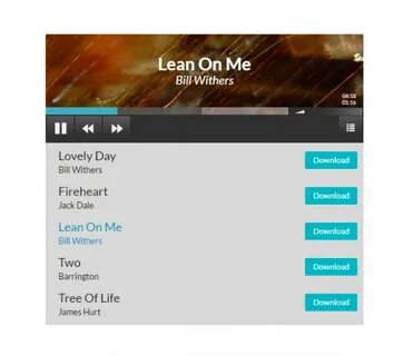 Playlist Downloads MP3-jPlayer - Advanced WordPress Audio Pl