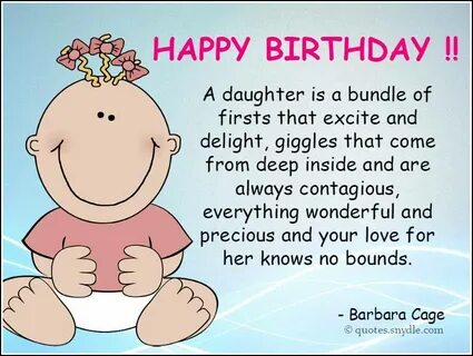 Birthday Quotes for Daughter - Quotes and Sayings