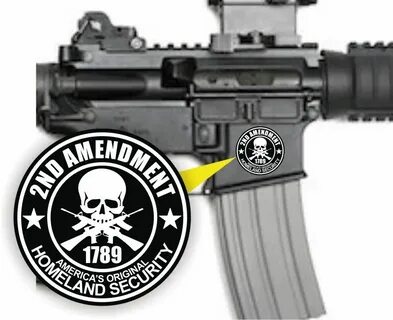 Купить AR15 Lower Decals Amendment Homeland Security America