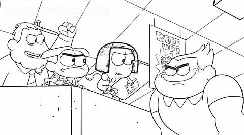 Big City Greens Coloring Pages WONDER DAY - Coloring pages f