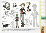 Pokémon X and Pokémon Y concept art Concept art characters, 