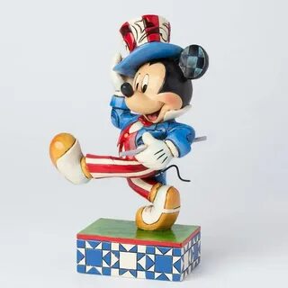 Star Spangled Mickey-Yankee Doodle Mickey Mouse Figurine Mic