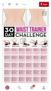 30 day waist trainer challenge Tiny waist workout, Small wai