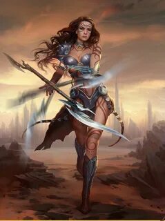 Fantasy female warrior, Warrior woman, Fantasy warrior