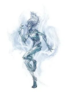 Ice Elemental - Pathfinder PFRPG DND D&D 3.5 5E 5th ed d20 f