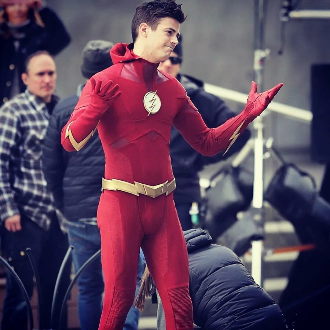 Grant Gustin on Instagram: "When people want a comic accurate Flash su...