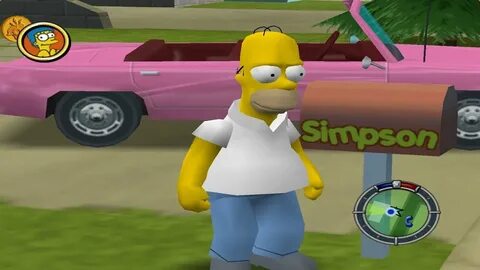 The Simpsons Hit and Run - Gameplay For 5 Minutes - YouTube