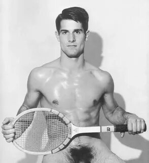 Naked Tennis Player Vintage Photo 1970s Print Male Erotica E