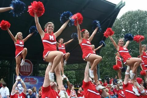 Pin by Brandon Nichols on Cheerleading Ole miss, Cheerleadin