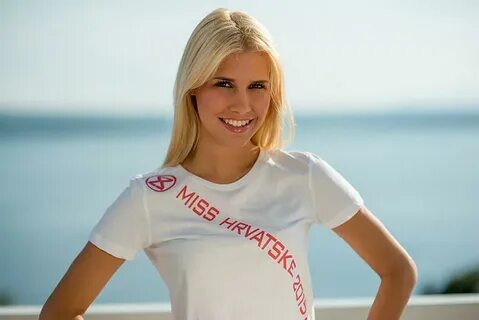 2015 Miss World Croatia 2ND runner-up Anja Bijelić