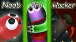 Slither.io Noob vs Pro vs Hacker in Slitherio Game - YouTube