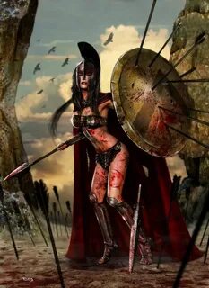 female spartan warrior Fantasy female warrior, Warrior woman