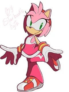 She looks very pretty with this :D Amy the hedgehog, Sonic a