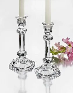 Amazon.com: glass candlestick holders