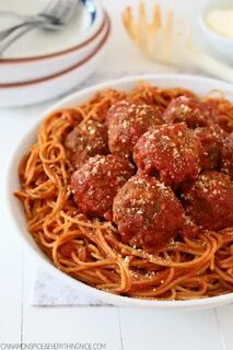 Mama's Best Ever Spaghetti and Mozzarella Meatballs Recipes,