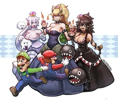 ArtStation - Bowsette, Booette and Chompette!