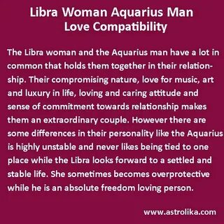 Libra Woman and Aquarius Man Love Compatibility Sagittarius 