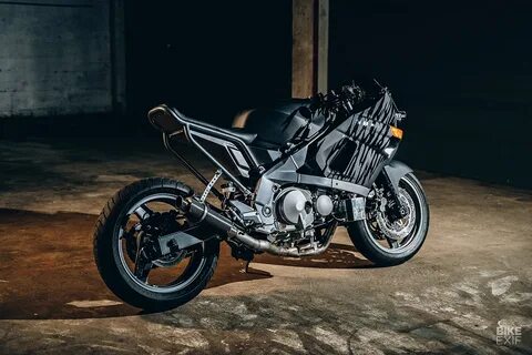 Urban Junglist: A tiger-striped ZZR600 from Holland Bike EXI