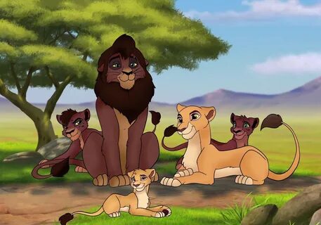 Kovu and Kiara nextgen fanart 🦁 The Lion King Amino 🦁 Amino