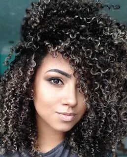 Highlighting Curly Hair Idea - Curly Hair