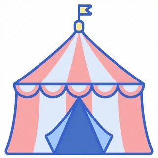 Big, carnival, circus, tent, top icon - Download on Iconfind