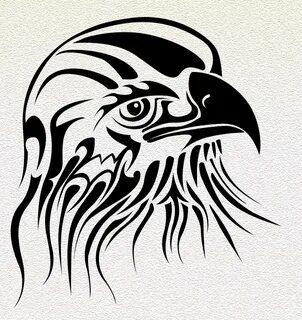 tribal bald eagle tattoo - Clip Art Library