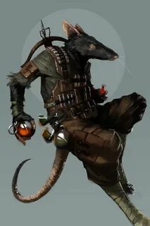 Ratfolk Alchemist D&d rpg, Personagens dnd, Monstros