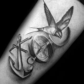 40 Realistic Anchor Tattoo Designs For Men - Manly Ink Ideas