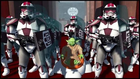 Clone Riot Troopers Face Coruscant Uprising! - Men of War: S