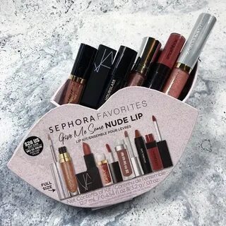 Набор помад Sephora Favorites - Give Me Some Nude Lip! 💋 В о