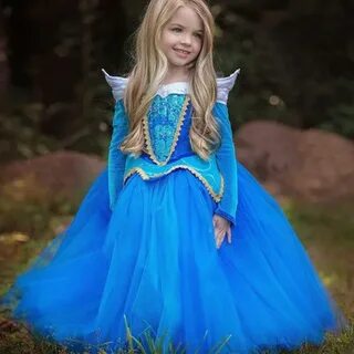 Костюм для девочки Girls Princess Aurora Fancy Dress Kids Sl