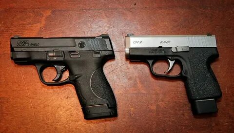 M&P Shield initial thoughts and comparison pics (lots of pic