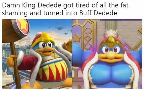 Buff Dedede Kirby memes, Kirby art, Funny pictures