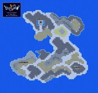 Dragon Quest V Overworld Maps SNES - Realm of Darkness.net -