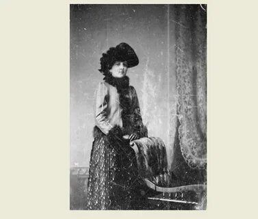 1880 Wyatt Earp Wife PHOTO Josephine Earp. OK Corral Sheriff