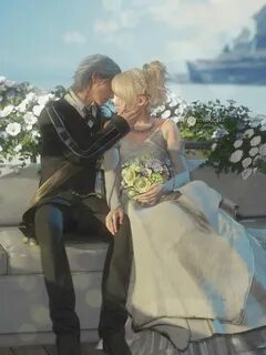 Noctis and Lunafreya from Final Fantasy XV © Square Enix Fan