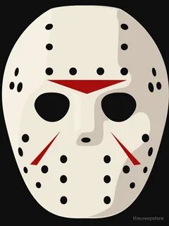 Jason Voorhees Mask Drawing : jason voorhees mask by mmcvip 