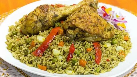 ARROZ CON POLLO RECETA PERUANA EXQUISITO Sazón y Corazón - Y