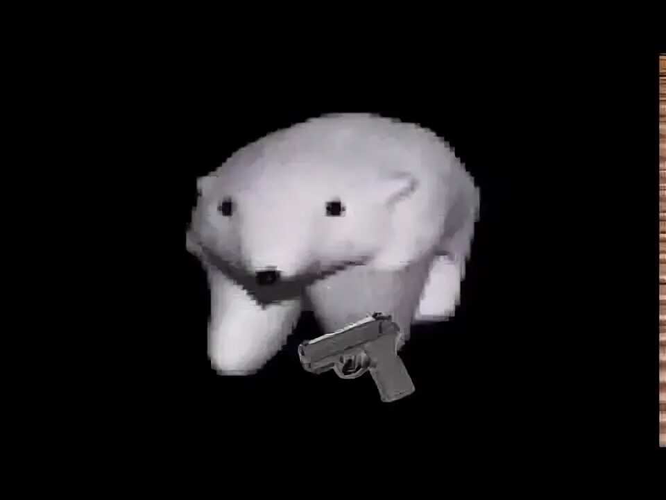 Polar Bear Running With A Gun - YouTube