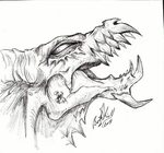 Evil Dragon by Somnium Draco Dragon drawing, Dragon sketch, 