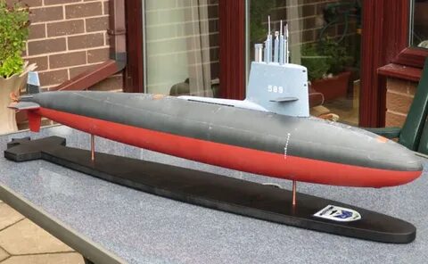 Revell USS Skipjack класса Submarine 1:72 - обзор сборки - м