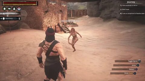 Conan Exiles My slave woman can do that Kid and Play Dance m