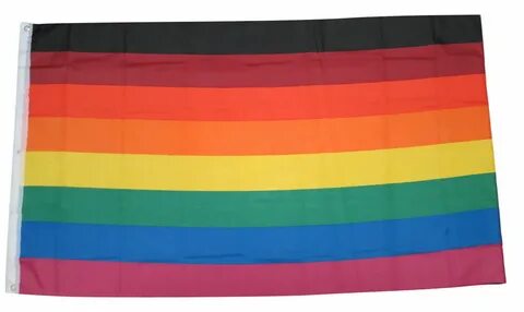 Rainbow Flag Pride Flag 8 Stripes Philly Gay Lesbian LGBT Eq