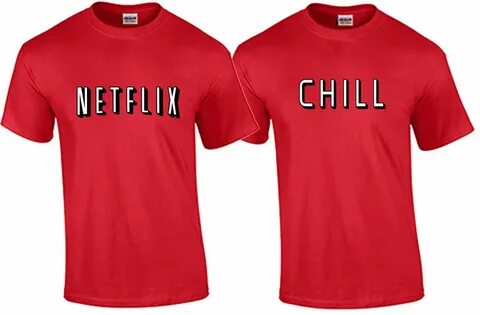 Netflix and Chill Couples Costume T Shirts T shirt costumes,