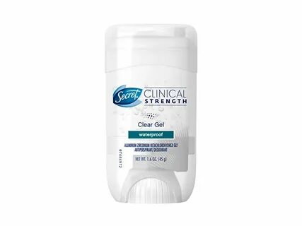 Secret Clinical Strength Clear Gel Waterproof Antiperspirant