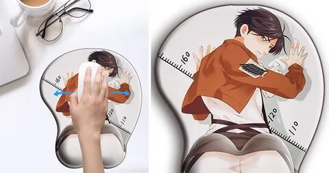 Attack On Titan 3D Levi Mousepad - Shut Up And Take My Yen