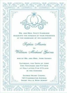 32+ Awesome Picture of Disney Themed Wedding Invitations Cin