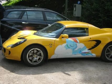 Lotus Elise -Rainbow Dash! Bmw car, Cool things to buy, Lotu