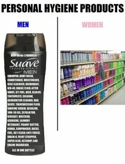 Interesting - theCHIVE Personal hygiene, Suave shampoo, Men 