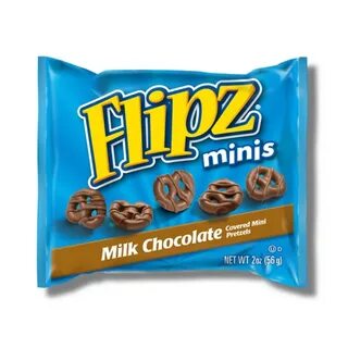 DeMet's Flipz Grab N Go Mini Milk Chocolate Pretzels 2oz (57